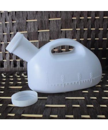 YUMSUM 2000ML Male Urinal Portable Travel Toilet - White - Buy Online on GoSupps.com