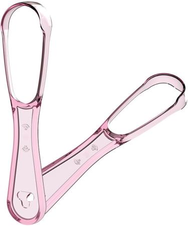 WILsem Tongue Cleaner Scraper - Multicolor Light Pink Oral Hygiene Tool for Fresh Breath & Healthier Mouth - Buy Online on GoSupps.com