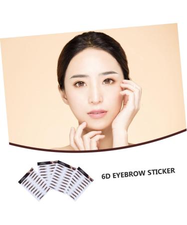FOMIYES 8 Pcs Eyebrow Stickers Blush Makeup Make up Kit Eyebrown Sticker Eyebrow Tool 6d Water Proof Shaper - Buy Online on GoSupps.com