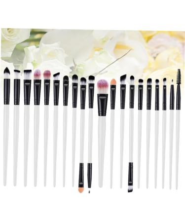 FOYTOKI 20pcs Eye Makeup Eyeliner Eyeshadow Brush Kit Portable Makeup Brush Kit Para Pesta as Eyelash Kits 15.50X1.50X1.50CM As Shown - Buy Online on GoSupps.com