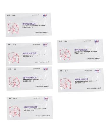 Minkissy pregnancy tester for cow pregnancy test paper farm animals pregnancy test pig pregnancy test strip clothing for ferrets sowing pregnancy testers Whitex3 piece.1 piece (1 Pack)