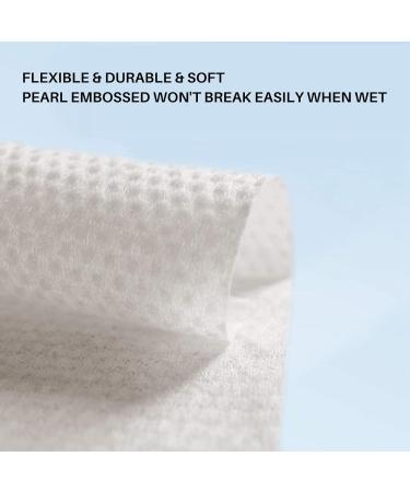 100PCS Disposable Cotton Face Towels - Clean Makeup Removal Tissues for Effortless Skin Care - Buy Online on GoSupps.com