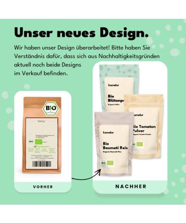  Kamelur 500g of freeze-dried organic wild blackberries - crisp and fruity organic dried blackberries with no additives - in biodegradable packaging - Buy Online on GoSupps.com