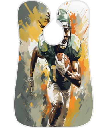 Sports Soccer Ball Beard Bib Apron - Ultimate Beard Hair Catcher for Men | Perfect Gift for Dad on Father's Day Anniversaries & Christmas - Buy Online on GoSupps.com