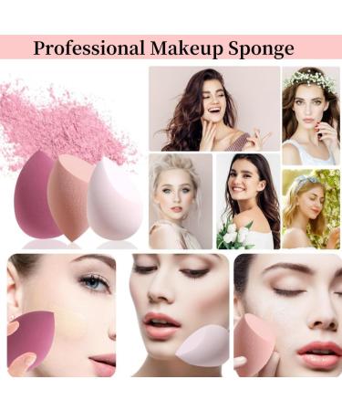 14pcs Cosmetics Sponge Set With Storage Cylinder 2pcs Triangle Loose Powder Puff 2pcs Mini Triangle Loose Powder Puff 3pcs Mini Air Cushion Puff 4pcs Beauty Egg Sponge 3pcs Miniature Beauty Egg Sponge. - Buy Online on GoSupps.com