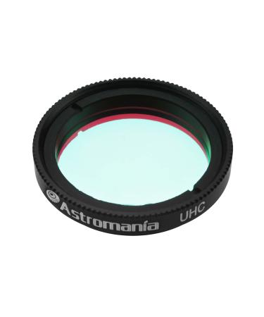 Astromania 1.25" UHC (Ultra High Contrast) Filter - Superb Views of The Orion, Lagoon, Swan and Other Extended Nebulae