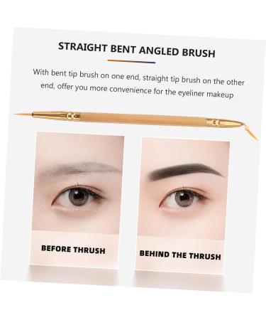 PLAFOPE 1pcs Brush Eyeliner Straight Bent Angled Brush - Buy Online on GoSupps.com