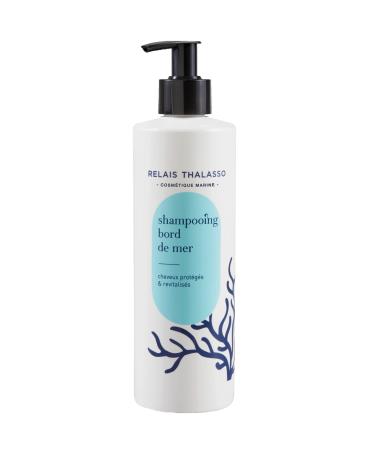 Relais Thalasso Cosmétique® Seaside Shampoo - Protected Hair - Revitalized - Red Algae + Calendula Floral Water + Wheat Protein + Vitamin B5 - 400ml Naturalness: 85%