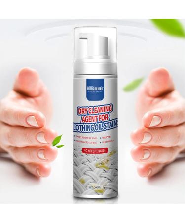 Dry Stain Remover for Clothes Dry Care Stain Remover for Clothing Oil Stains | Oil Stains Eliminator & Eraser Cleaning Fluid Agent Spray for Clothing Makeup Food Drink Stains 200ml - Buy Online on GoSupps.com