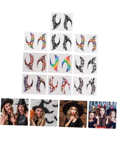  Didiseaon Didiseaon 10 Pairs of Metallic Eyeshadow Stickers for Children Decoration Eyeshadow Decal Eyeliner Festival Eye Liner Stickers Eyelash - Buy Online on GoSupps.com