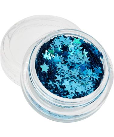 Blue Cosmetic Face Glitter Stars - Sparkle and Shine on Your Face! - Buy Online on GoSupps.com