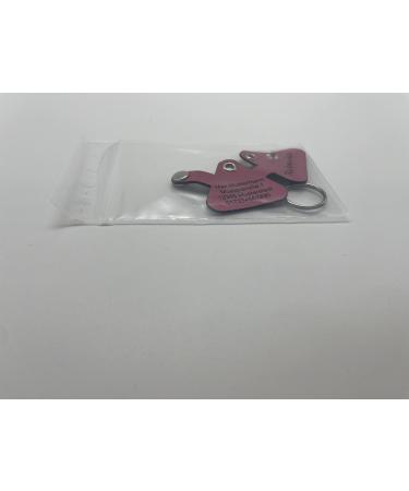 Copter Farm Dog Brand Bag | Custom Engraved Art & Real Leather | Pink Triangle Design for Dogs - Buy Online on GoSupps.com