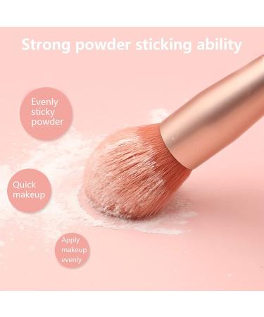 8 Professional Kabuki Makeup Brushes Set for Flawless Concealer Foundation & Eyeshadow Application - Perfect for Cream Liquid & Powder Makeup - Buy Online on GoSupps.com