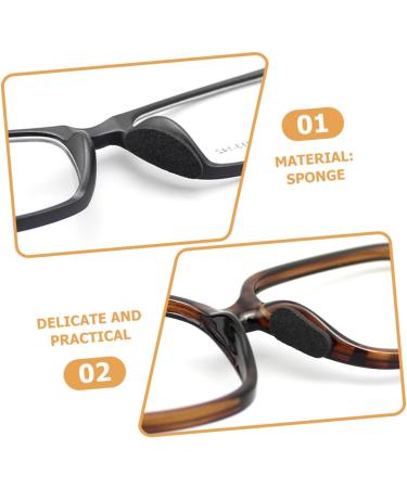 Iwowhero Slip-Resistant Nasal Pads - 40 Leaves Silicone Cushion for Glasses | Self-Adhesive Nose Support for Maximum Comfort - Buy Online on GoSupps.com