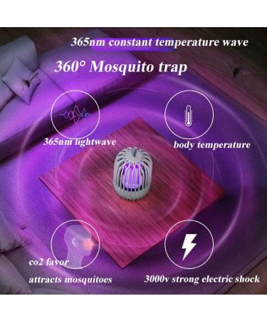 KvoGi Electric Mosquito Zappers Killer Electronic Light Lamp for Home Mosquito Killer Rechargeable Mosquito Zapper and Mosquitoes Killer Mosquito Catcher Mosquito Traps (pink) - Buy Online on GoSupps.com