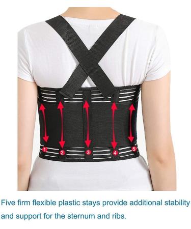 Solmyr XL/XXL Rib & Chest Support Brace - Breathable Brace for Broken Ribs, Sternum & Muscle Pain Relief - Dislocated Ribs Protection - 2X-Large Size - Buy Online on GoSupps.com