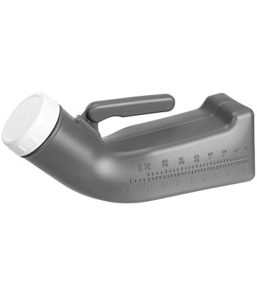 Urine bottle for men Emergency urine bottle 1.2l portable urinal reusable mobile toilet plastic urine bottles with lids for travel camping on the way