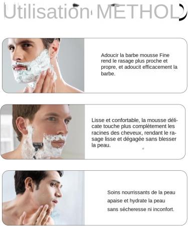 Shaving Bar for Men Shaving Bar - Beard Wash Soap Rich Lather and Protect Portable Bar for Mustache Sideburns Facial Hair Long Lasting Scent - Buy Online on GoSupps.com