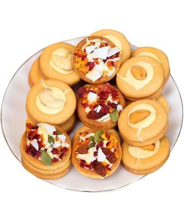 Instant mixed nut biscuits cheese and seaweed flavored nut bread internet celebrity snacks casual food breakfast with grains healthy and nutritious breakfast cake (Mix of 5 flavors 100g) Mix of 5 flavors 100g - Buy Online on GoSupps.com