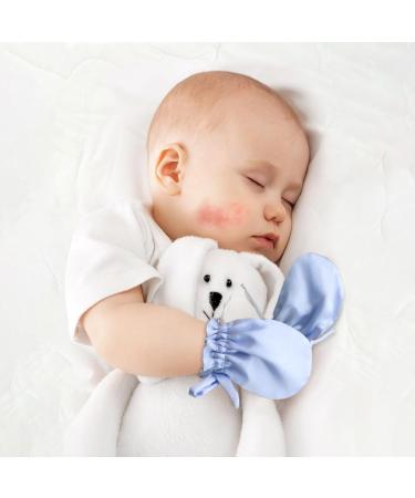 Satin Eczema Mittens for Babies | PinkLilyCare Adjustable Anti-Scratch Gloves for Eczema Relief - Buy Online on GoSupps.com
