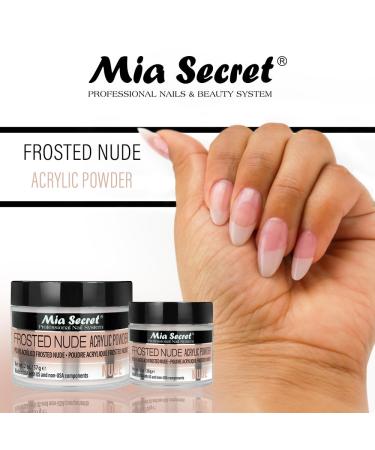 Mia Secret Frosted Nude Acrylic Powder - USA Made 1 oz & More | Global Shipping Available - Buy Online on GoSupps.com