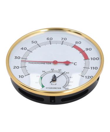 Sauna Hygrothermograph - Moisture & Temperature Measurement (10-120 ) | Versatile Home Sauna Accessory with Clear Display - Buy Online on GoSupps.com