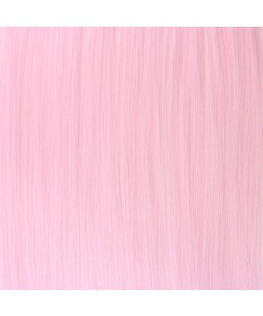 Hair2Heart Clip-In Hair Extensions - Wavy Synthetic 8pcs 130g Bubblegum #101 - 60cm Long Perfect for Volume & Style - Buy Online on GoSupps.com