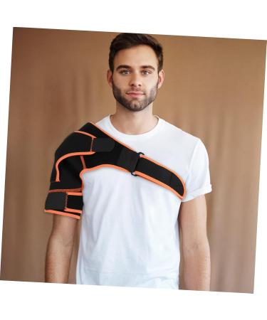FRCOLOR Adjustable Shoulder Pads & Support Brace for Men & Women - Neoprene Fitness Shoulder Strap & Protective Belt - Buy Online on GoSupps.com