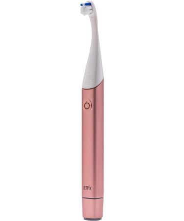 Jetpik JP300 Sonic Toothbrush - 5 Modes Aluminum Design USB Charging Travel Case - Rose Gold - Buy Online on GoSupps.com