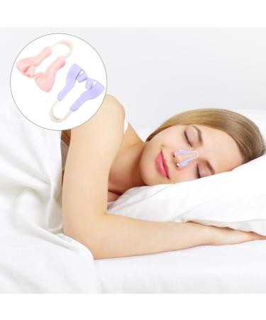 PRETYZOOM Lot de 2 Pinces Nez Relev en Silicone Souple Correcteur et Redresseur de Nez Couleurs Rose Tendre et Violet l gant Outil de Beaut Pratique pour Modelage Nasal - Buy Online on GoSupps.com