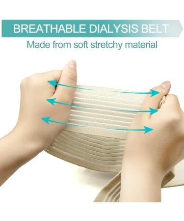 Soft Breathable PD Belt | Adjustable Catheter Holder for Men and Women | Beige Medium 28-41 Inch | Pack of 1 - Buy Online on GoSupps.com