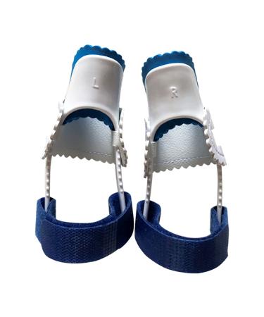 ALINZO Bunion Corrector - Toe Spacers Toe Separator High Elastic Toe Straightener Hammer Hallux Valgus Corrector Toe Separator Foot Care - Blue(1Pair)