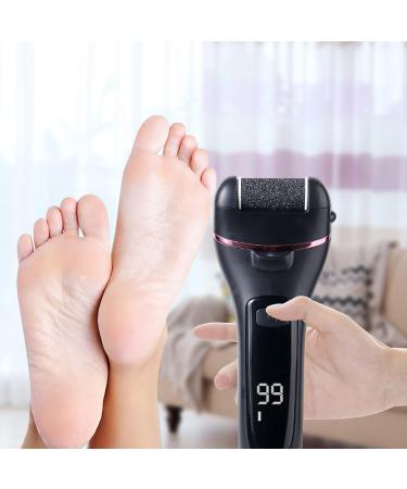 Professional Electric Foot File Set for Smooth & Soft Feet - 3 Roller Heads Included - Buy Online on GoSupps.com