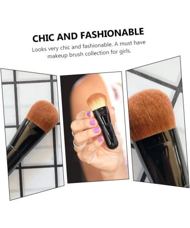 Ipetboom 1pc Foundation Brush Face Loose Powder Brush Blending Brush Cosmetics Brush Exfoliating Body Scrub Makeup Brush Foundation Blush Brush Miss Portable Beauty Tools Plastic - Buy Online on GoSupps.com