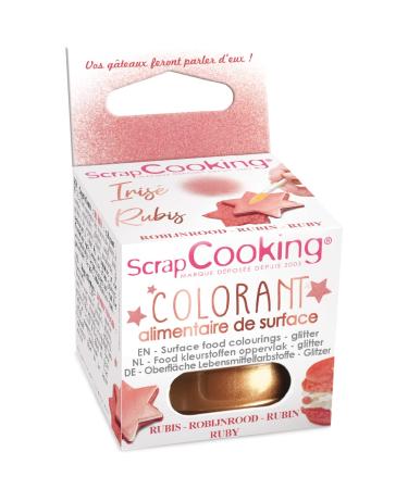 Food Colouring Powder Surface - Ruby - 5 g