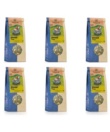 Sonnentor Sonnentor Pack of 6 Organic Loose Leaf Tea Bags (50g)