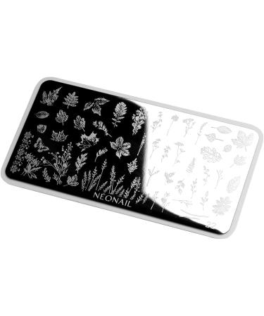 Neonail Stamping Plate 22 - Premium Nail Art Stencil for Stunning Designs | Perfect for French Nails & Creative Nail Stamping - Buy Online on GoSupps.com