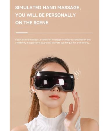 Smart Eye Massager | 16 Massage Heads Hot Compress & Human-Like Massage for Eye Relief & Relaxation - Buy Online on GoSupps.com