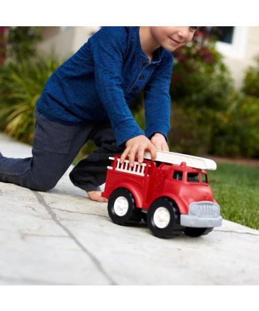 Green Toys Fire Truck - Eco-Friendly, BPA & Phthalates Free Toy for Kids | Enhance Fine & Gross Motor Skills - Buy Online on GoSupps.com