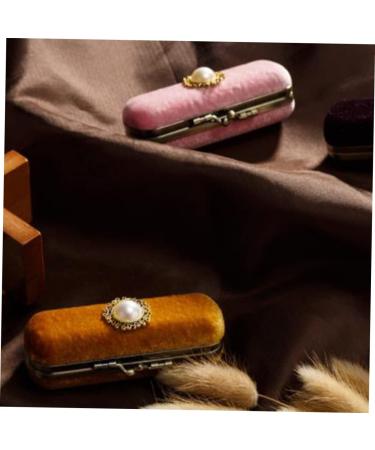  HONMEET Lipstick Box Lipstick Organizer Lip Sleeves Lip Gloss Pocket Cosmetic Mirror Travel Lip Holder Antique Chandelier - Buy Online on GoSupps.com