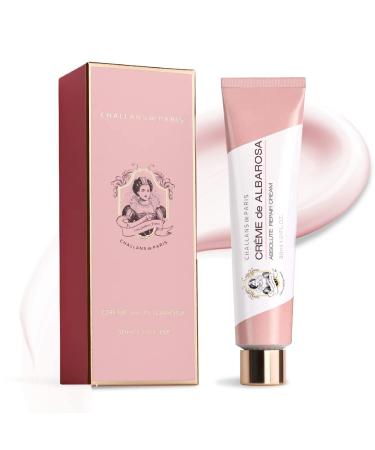 Challans de Paris Cr me de Albarosa Advanced Anti-Blemish Skin Care Cr me Clears Blemishes and Helps Prevent New Breakouts & Freckle Daily Facial Moisturizer for All Skin Types 1.01 Oz Albarosa (Anti-Blemish)