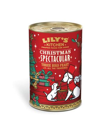 Lilys Kitchen Natural Dog Christmas Three Bird Feast 400g