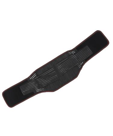 Buy Thermal Lumbar Support Belt - Adjustable Magnetic Lower Back Brace for Pain Relief (M) - International Shipping Available - Buy Online on GoSupps.com