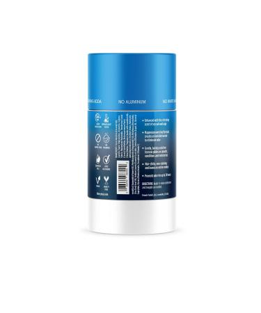 Crystal Magnesium Solid Stick Deodorant for Men & Women, Aluminum-Free & Non-Irritating, Odor-Fighting Sea Salt + Sage, 2.5 oz (Pack of 2) - Buy Online on GoSupps.com