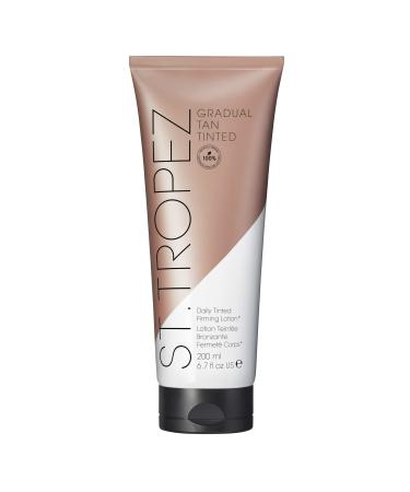 St.Tropez Gradual Tan Tinted Daily Firming Body Lotion 200ml | Tanning Moisturizer Lotion | Self Tanner