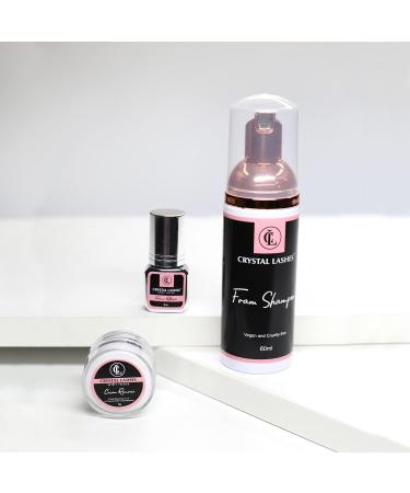 Crystal Lashes Premium Strawberry Cream Remover | Gentle & Effective Eye Makeup Remover for All Skin Types - Buy Online on GoSupps.com