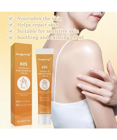 Fengyang Cr me D pilatoire Indolore Cr me D pilatoire Pour Le Visage 20g pilation De La L vre Sup rieure Pommade D' pilation Douce Hydratant Et Apaisant Pour Peaux Sensibles - Buy Online on GoSupps.com
