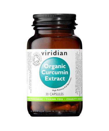 Viridian Organic Curcumin Extract 30 veg caps