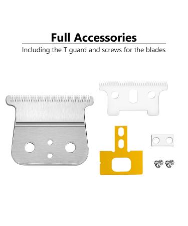T Blade  T clipper and trimmer ceramic blades  T clipper and trimmer replacement blade replacement blade (Ceramic T blade + sliver steel blade) - Buy Online on GoSupps.com