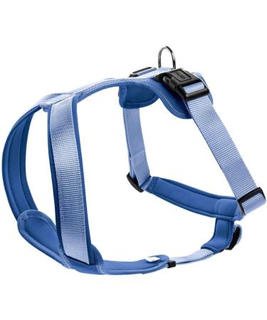 HUNTER NEOPRENE dog harness nylon padded with neoprene M/1 53 - 65 cm blue blue 53 - 65 cm